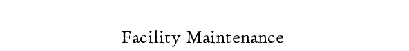 Project: maintenance